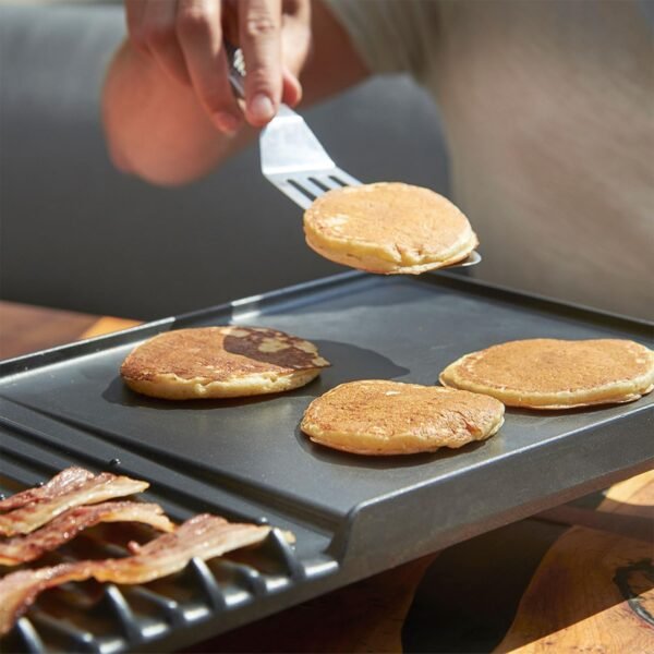 George Foreman Large Electric Grill & Griddle - Dual Cooking with Independent Temperature Controls, Non-Stick - Image 5
